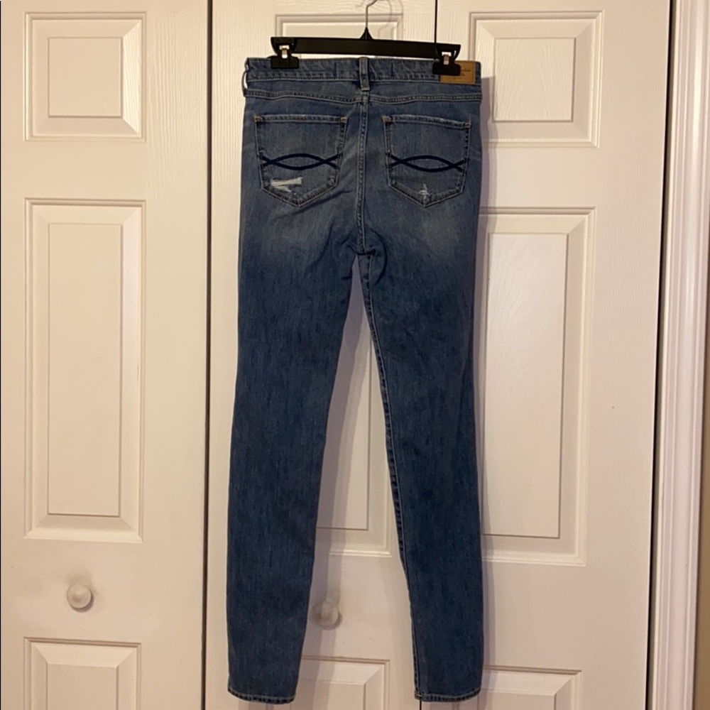 Abercrombie & Fitch Rhinestone Jeans - Picture 3 of 10